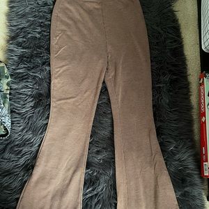 Brown Flare Pants